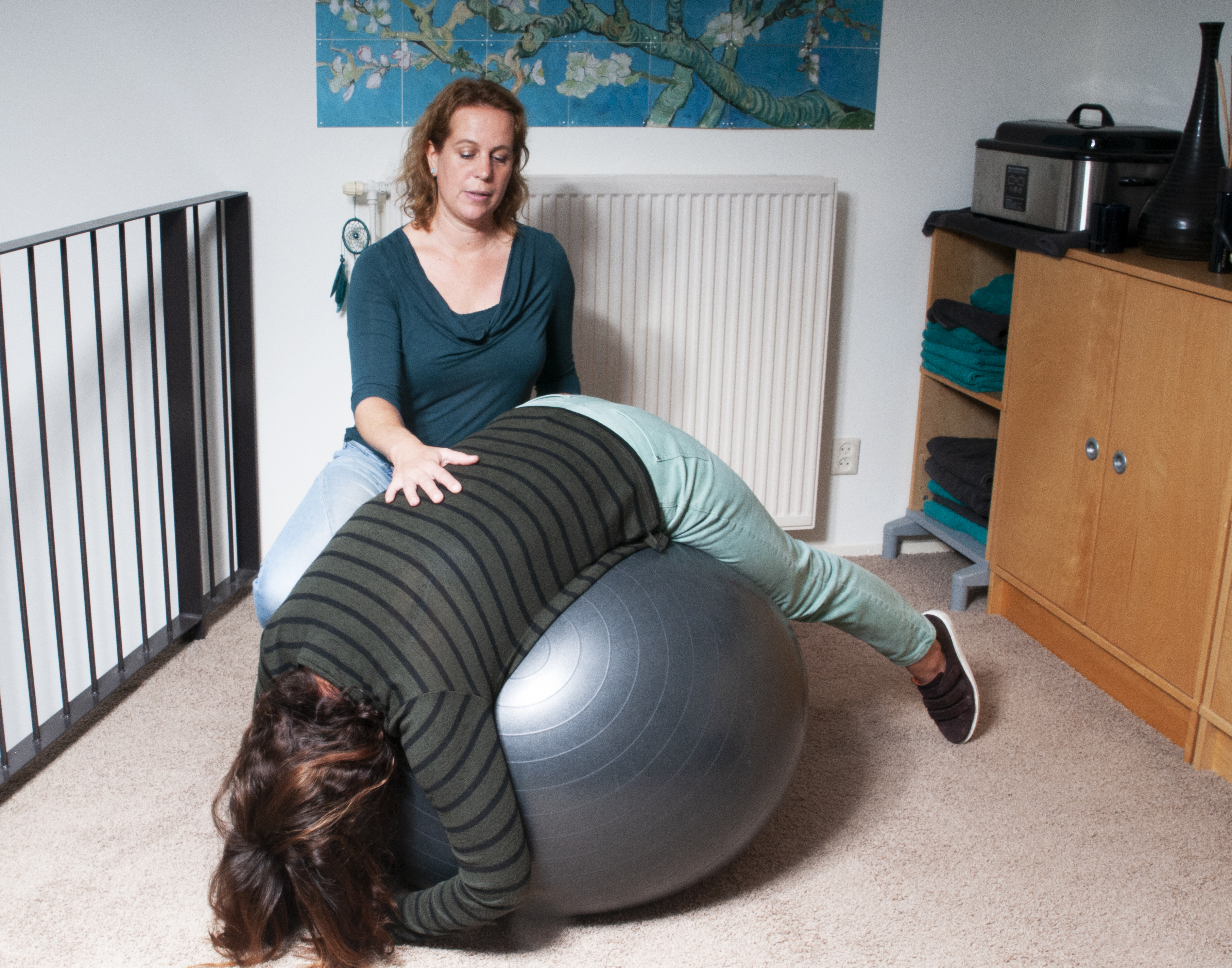 Haptotherapie - oefening met loslaten